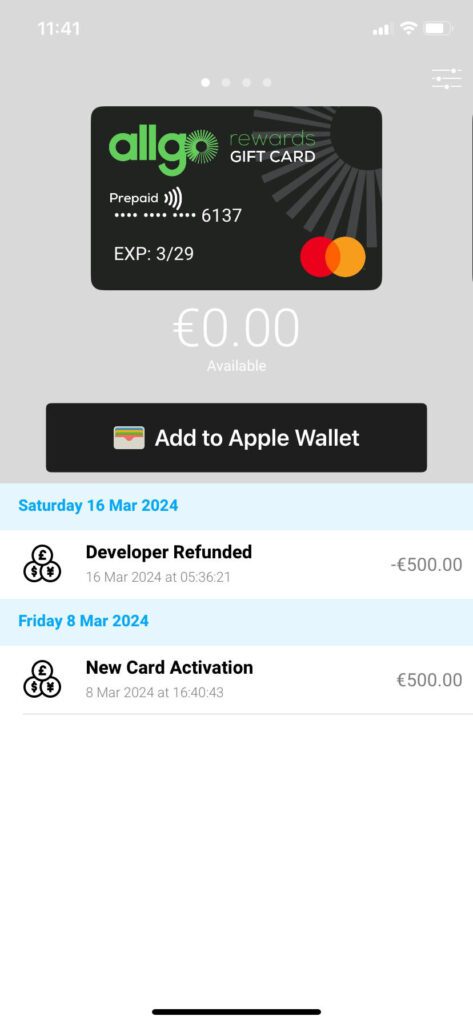 dev refund 1