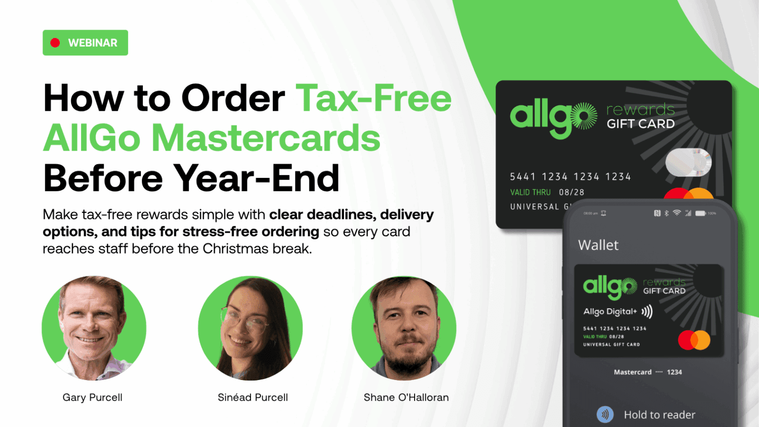 How to Order Tax-Free AllGo Mastercards Before Year-End 2025 - AllGo ...